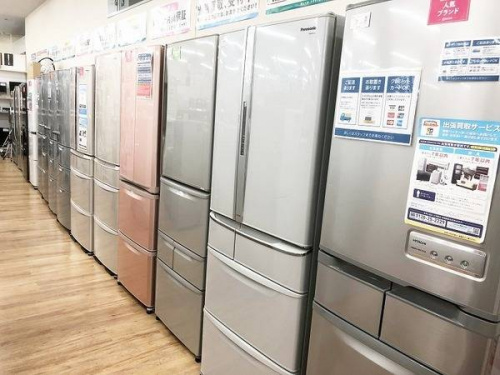 生活家電の冷蔵庫
