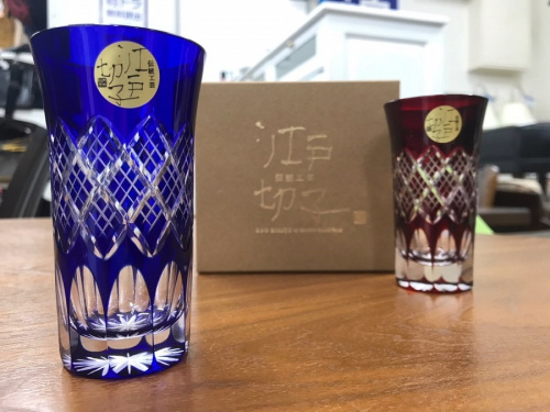 和食器 の江戸切子