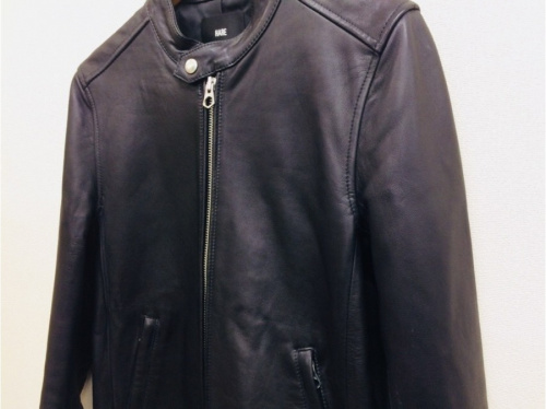 ライダースジャケットの古着　買取　東大阪　
