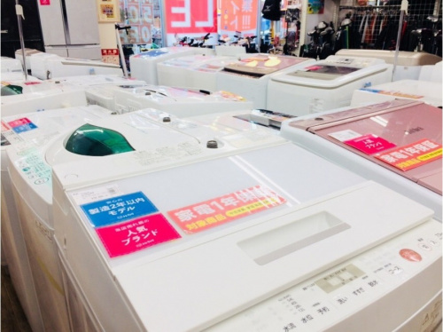 生活家電の洗濯機