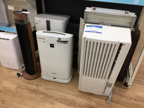 窓用エアコン 買取 東大阪の扇風機 中古