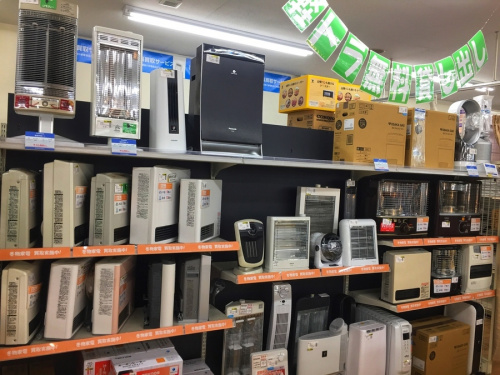 暖房器具　中古　東大阪の暖房器具　買取　大阪