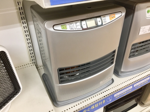 ガスファンヒーターの買取