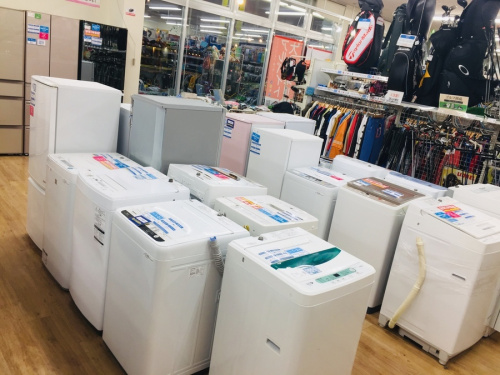 中古家電の洗濯機