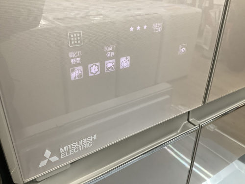 2ドア冷蔵庫のMITSUBISHI