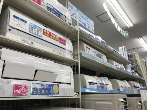 中古家電のエアコン