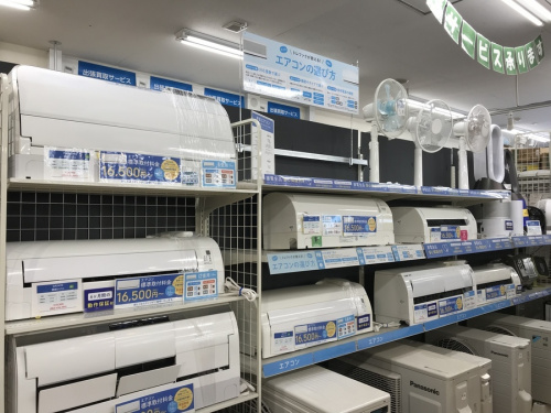 中古家電のエアコン