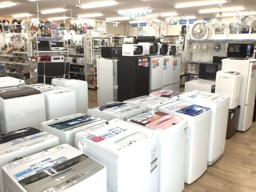 洗濯機の冷蔵庫