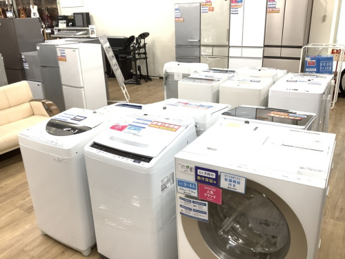 洗濯機の冷蔵庫