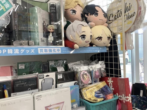 アイドルグッズのBTS