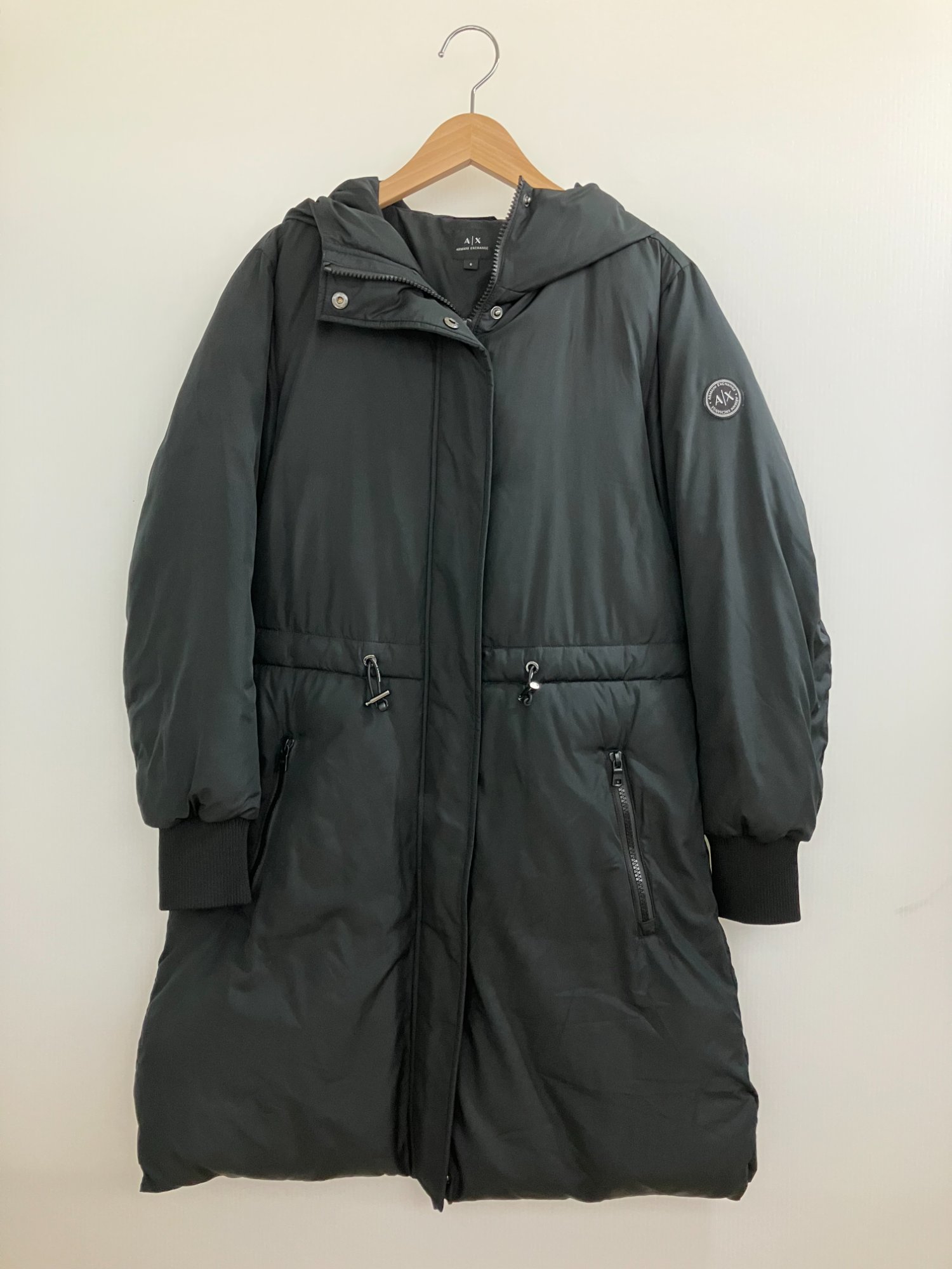 未使用ARMANIEXCHANGEコート A|X ARMANI EXCHANGE / アルマーニエクスチェンジ】サークルロゴ