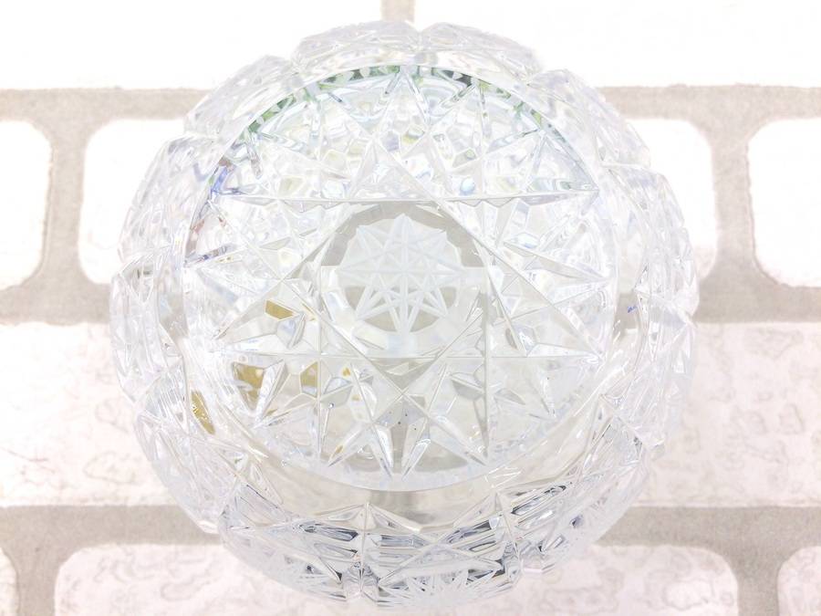 VARSOVIA（バルソビア）ハンドカットクリスタルの小物入れ入荷いたし