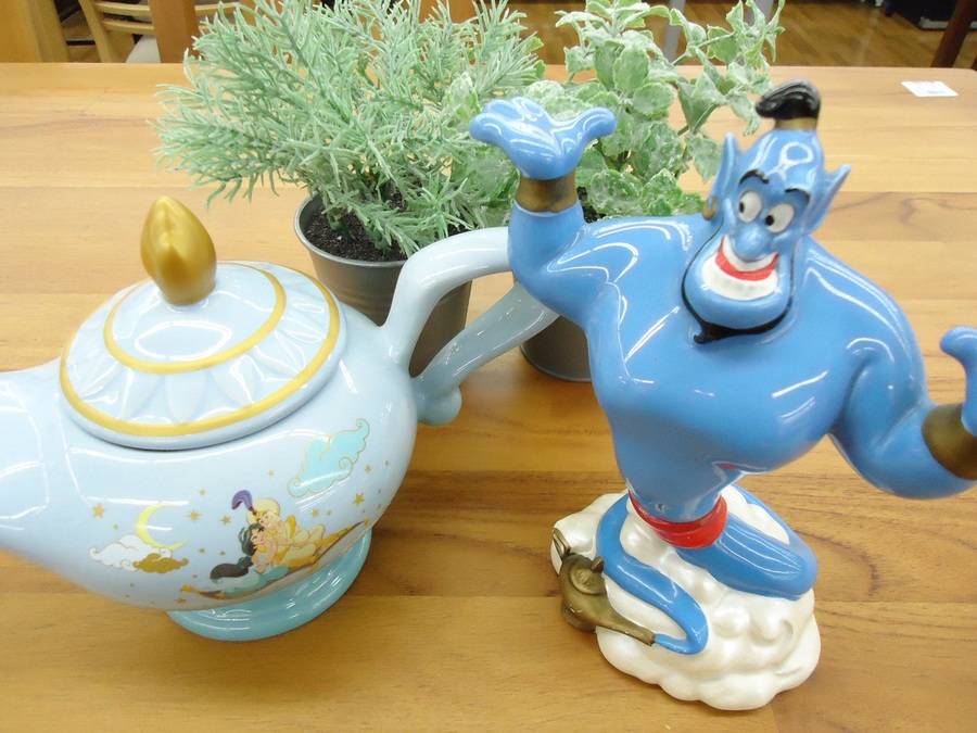 Disney（ディズニー）ジーニーのオブジェと魔法のランプティーポットを