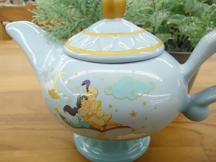 Disney（ディズニー）ジーニーのオブジェと魔法のランプティーポットを