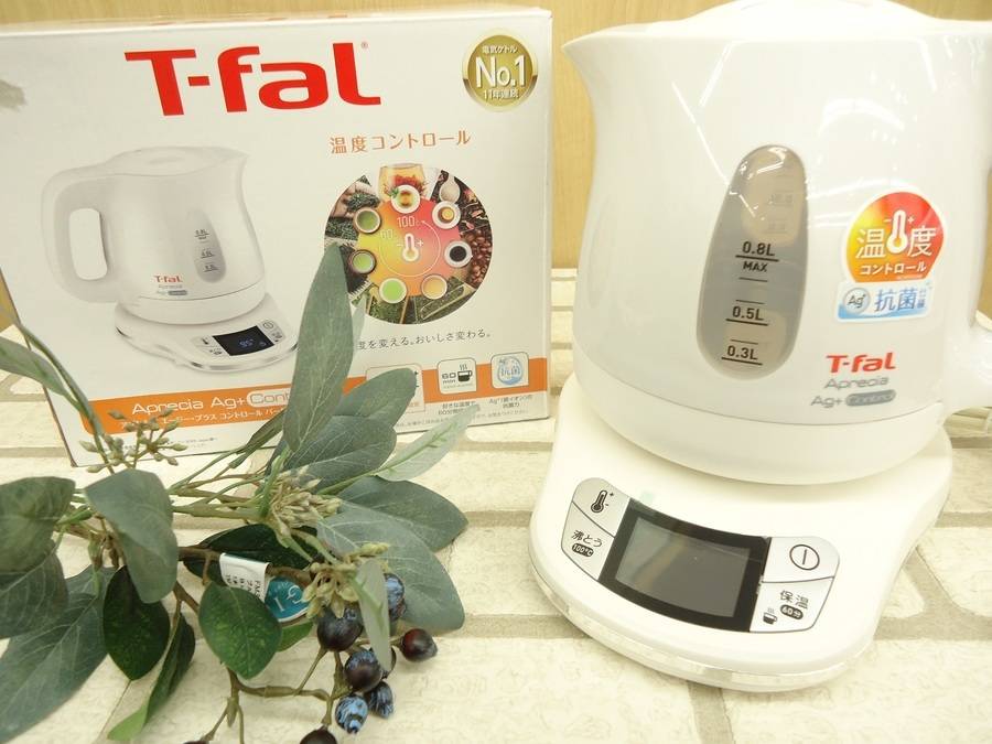 T-Fal(ティファール) 電気ケトル APRECIA AG+Controlを買取入荷