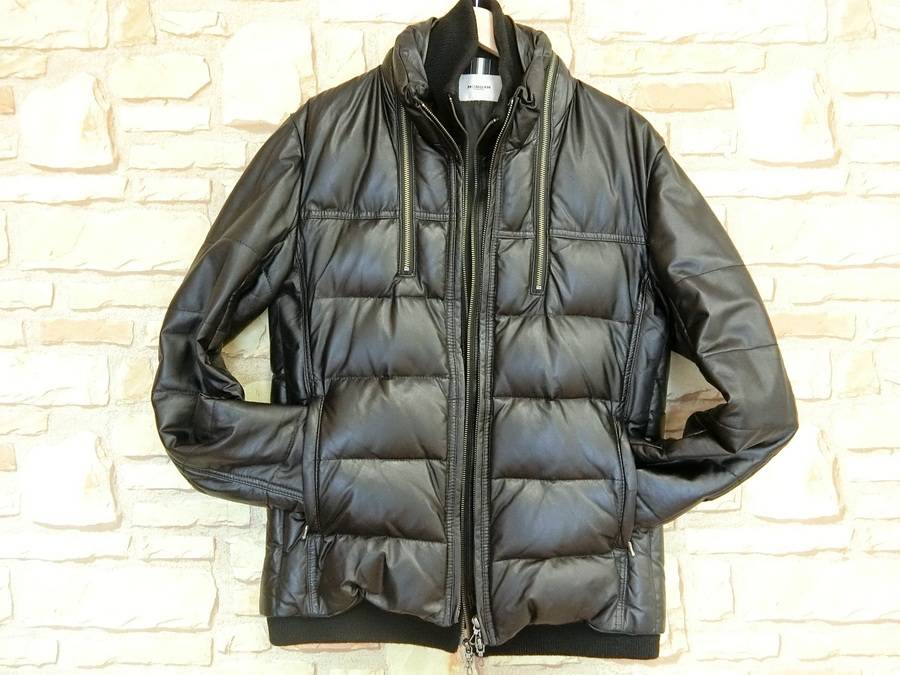 MORGAN HOMMEのレザーダウンジャケット 買取入荷致しました