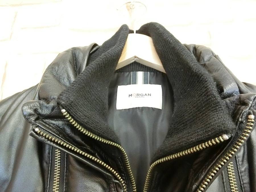 MORGAN HOMMEのレザーダウンジャケット 買取入荷致しました