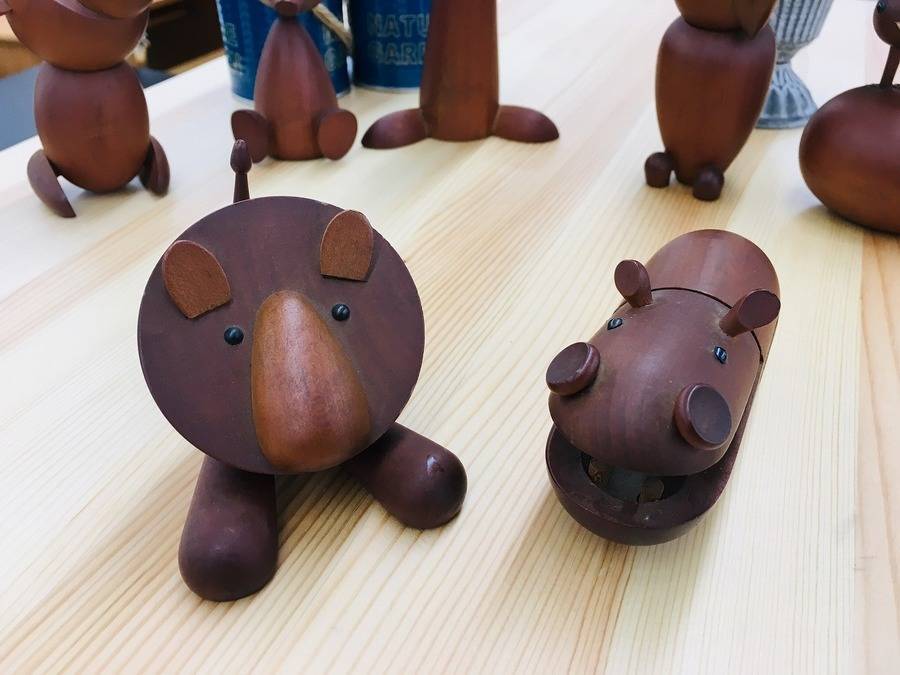 インテリア向けの動物の木工雑貨を買取入荷致しました！！！｜2018年11