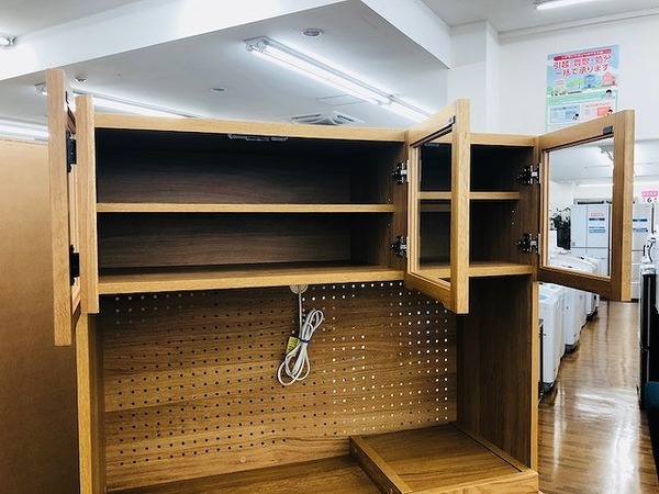 【トレファク摂津店】3枚扉レンジボード入荷致しました！ 3枚扉で収納抜群 KEYUCA[ケユカ]のレンジボード入荷致しました。｜2019