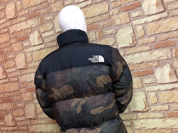 カモフラが映える！ダウンで暖か！冬の定番アウター、ノベルティヌプシ