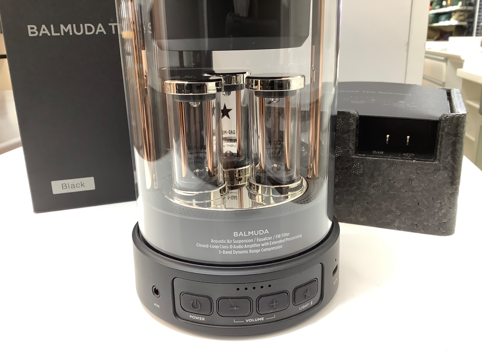 SD　バルミューダBALMUDA M01A-BK ブラック BALMUDA The Speaker M01A-BK ブラック Buy Now - BALMUDA The Speaker