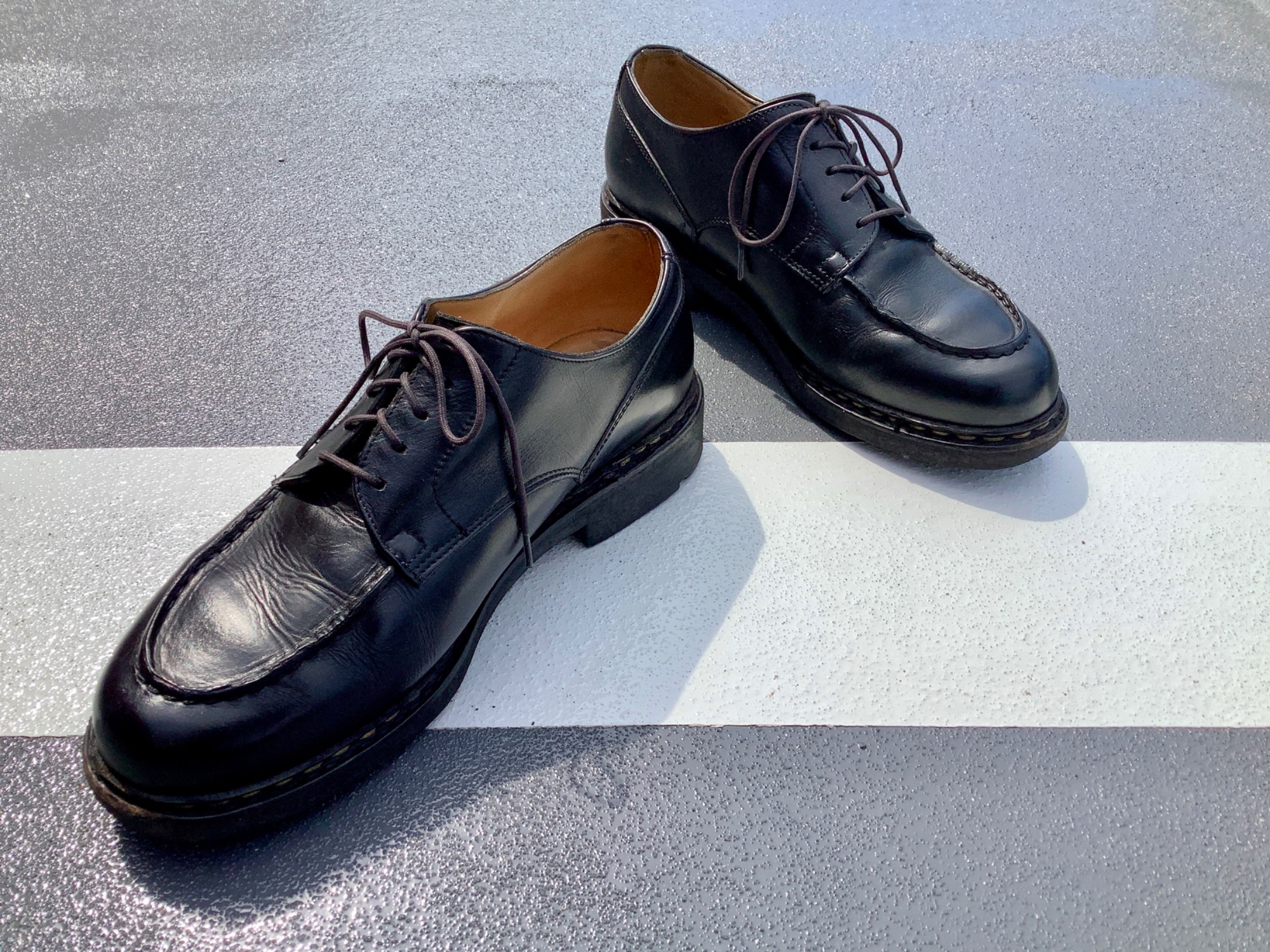 Paraboot CHAMBORD Uチップ　別注　6,5 PARABOOT】CHAMBORD(49045) Uチップシューズ(SIZE 7F)が入荷いたしまし