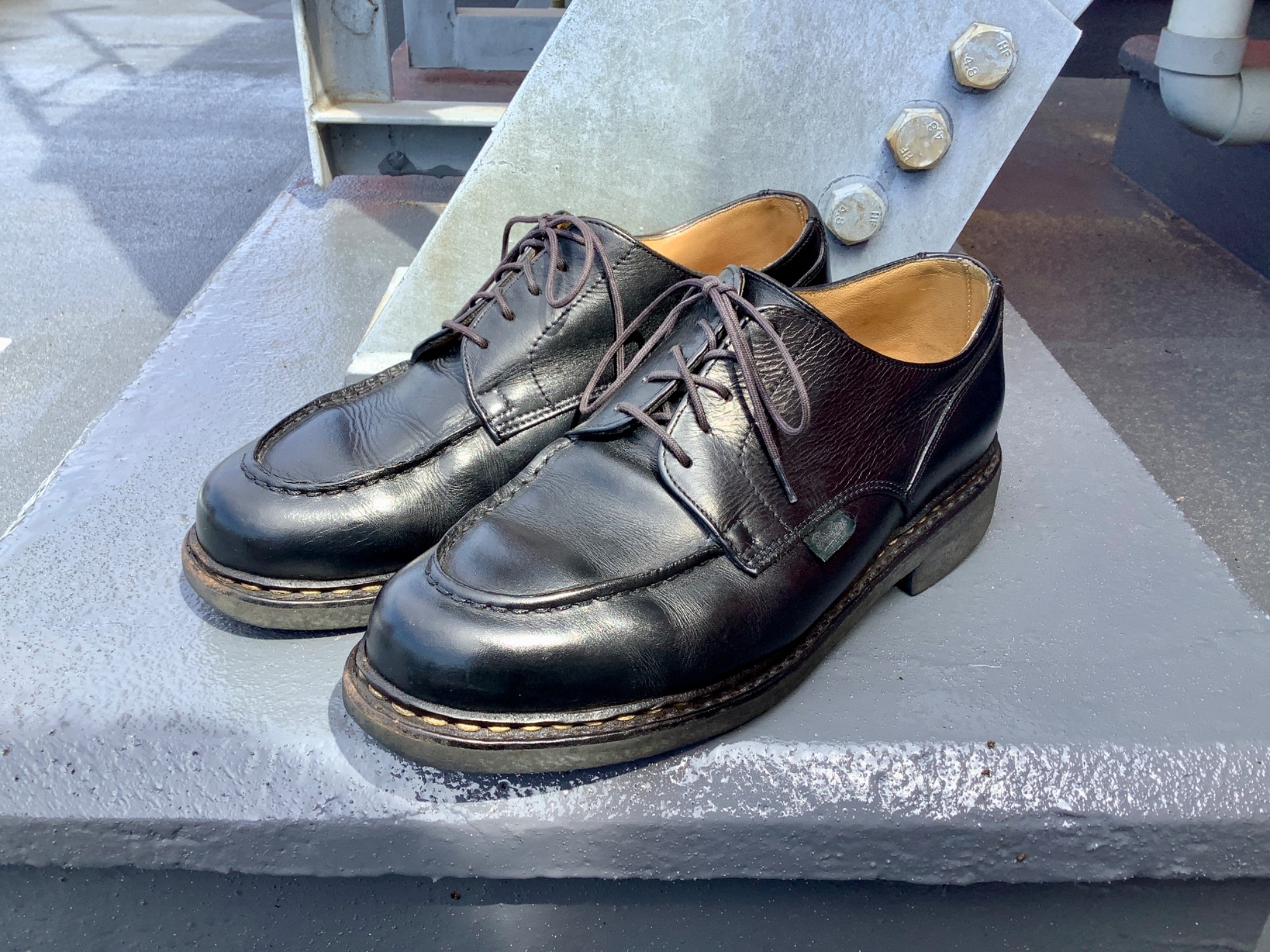 PARABOOT】CHAMBORD(49045) Uチップシューズ(SIZE 7F)が入荷いたしまし