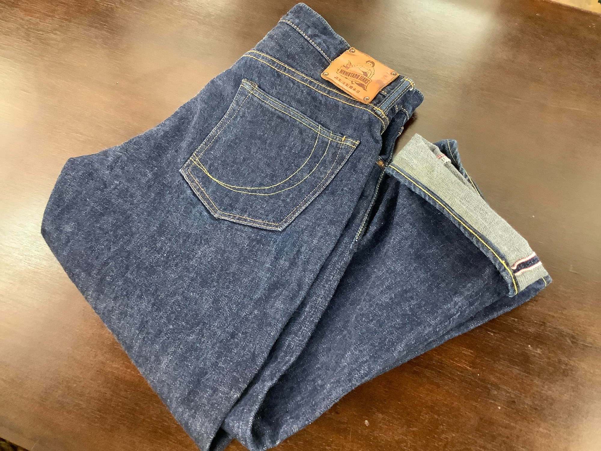MOMOTARO JEANS/桃太郎ジーンズ】銅丹スリムテーパードジーンズ