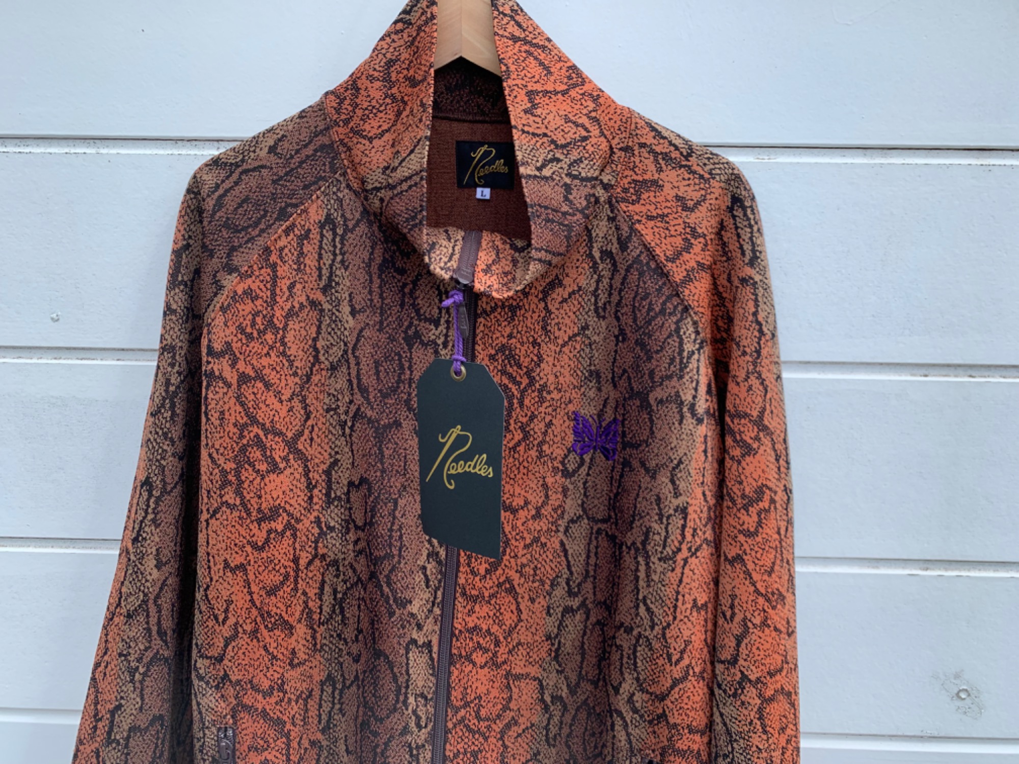 【完売品】needles 23AW TrackJacket Poly Jq. L 完売品】needles 23AW TrackJacket Poly Jq. L Needles/ニードルズ