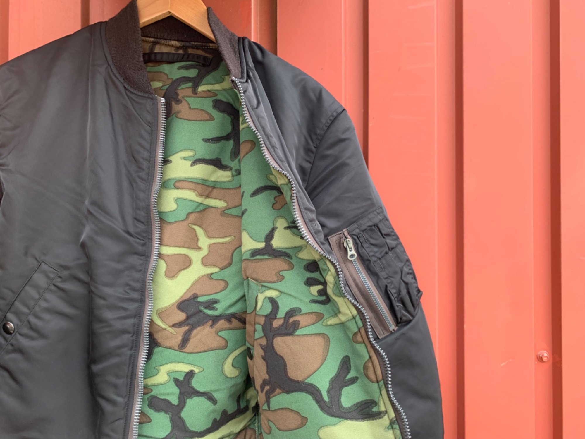 stussy 迷彩柄 MA-1