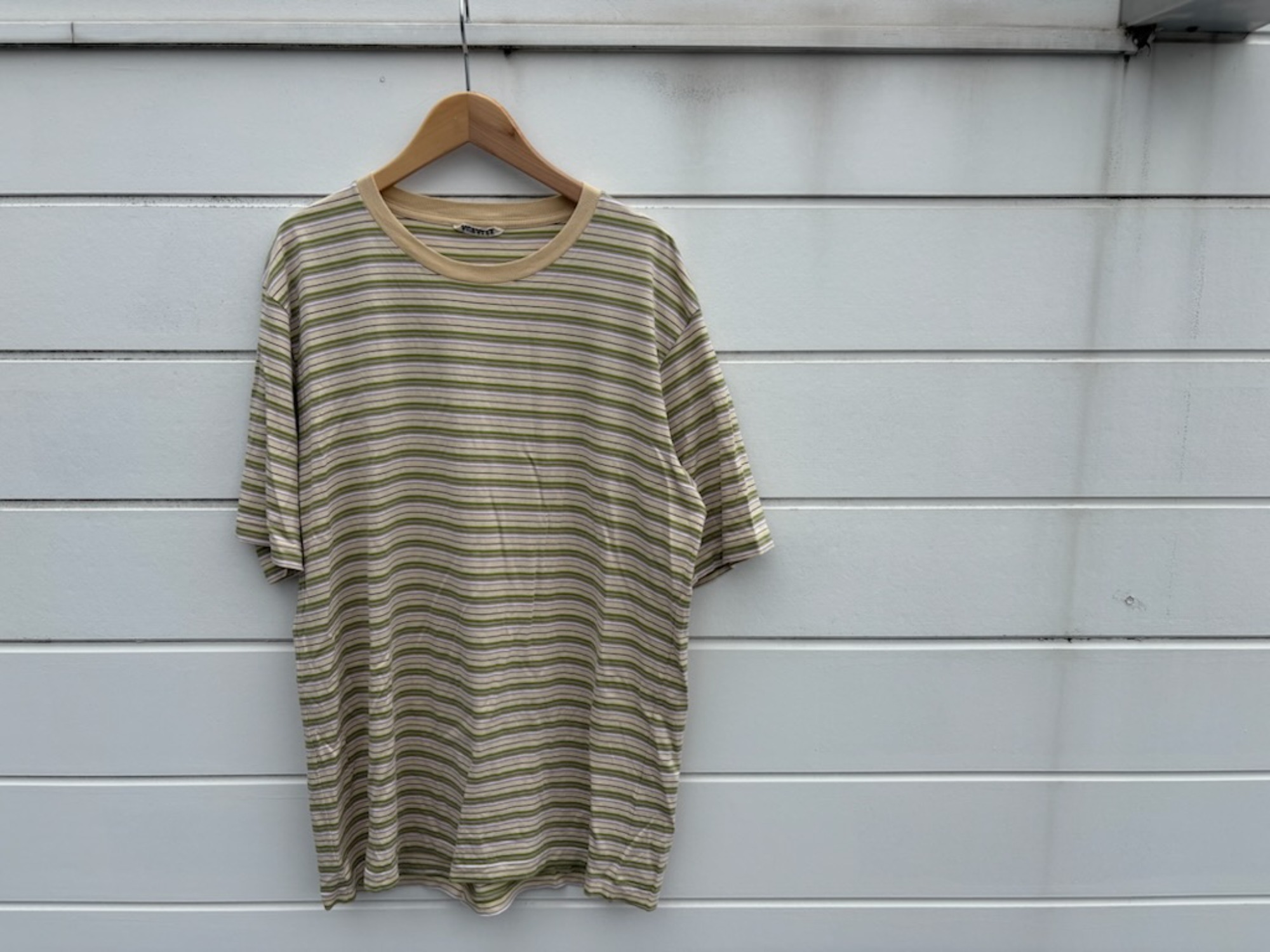 AURALEE/オーラリー】24SS HARD TWIST COTTON BORDER TEE