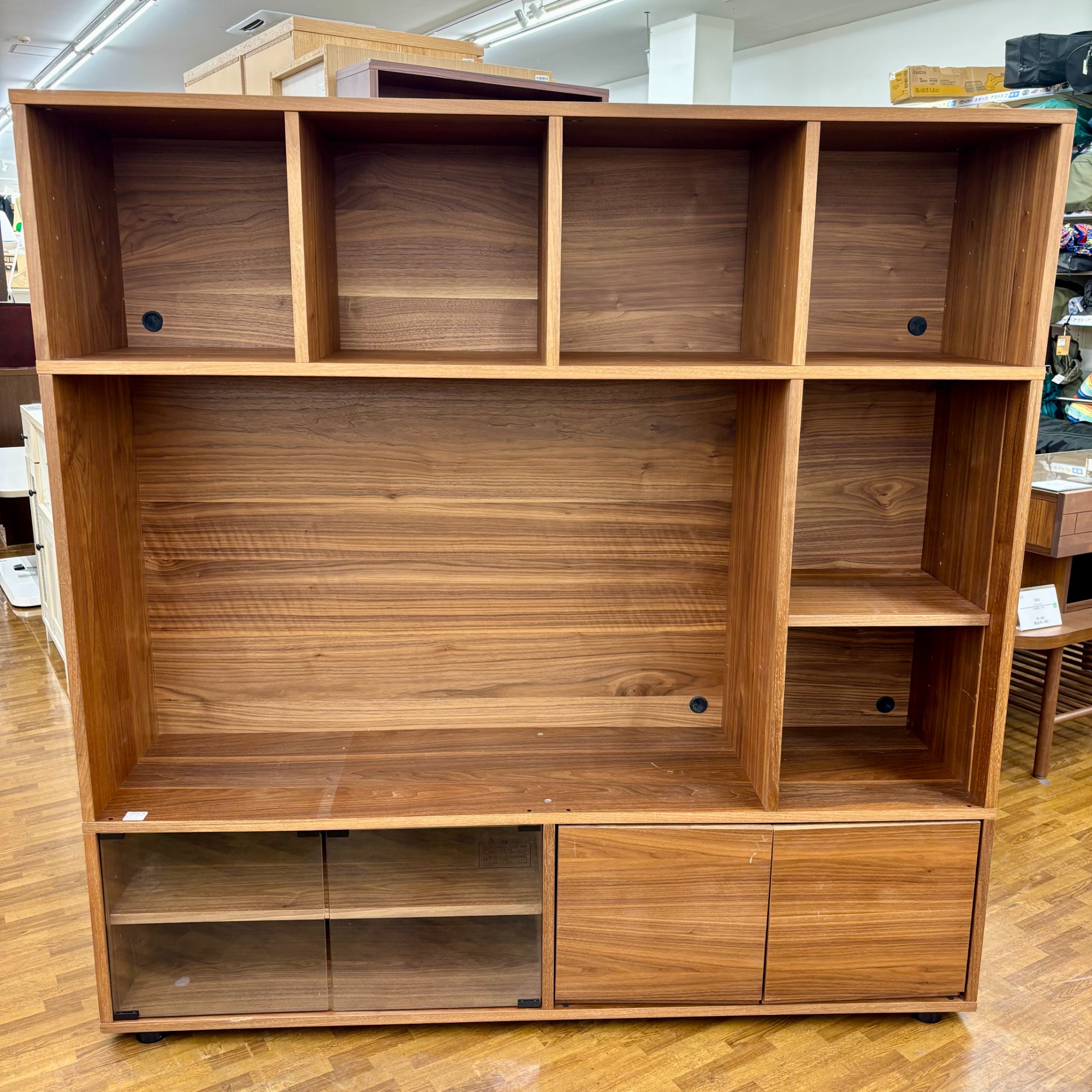 中古 無印良品 スタッキングキャビネット シンプル ナチュラルカラー 天然木製 無印良品】スタッキングキャビネットが入荷いたしました！【中古家具