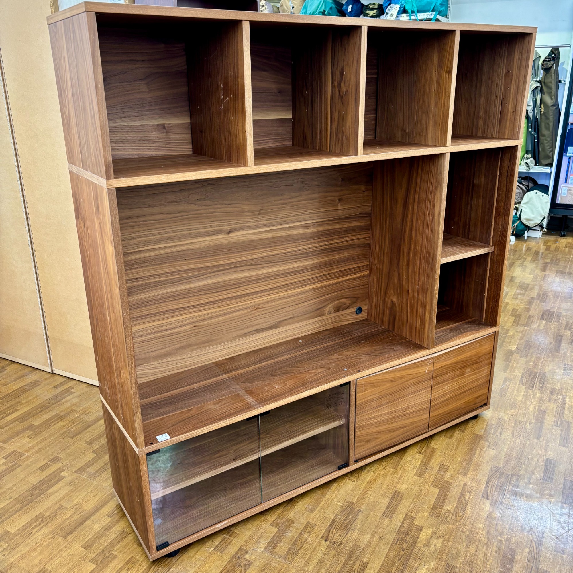 無印良品 スタッキング キャビネット スタッキングキャビネット・幅162．5cm・追加セット