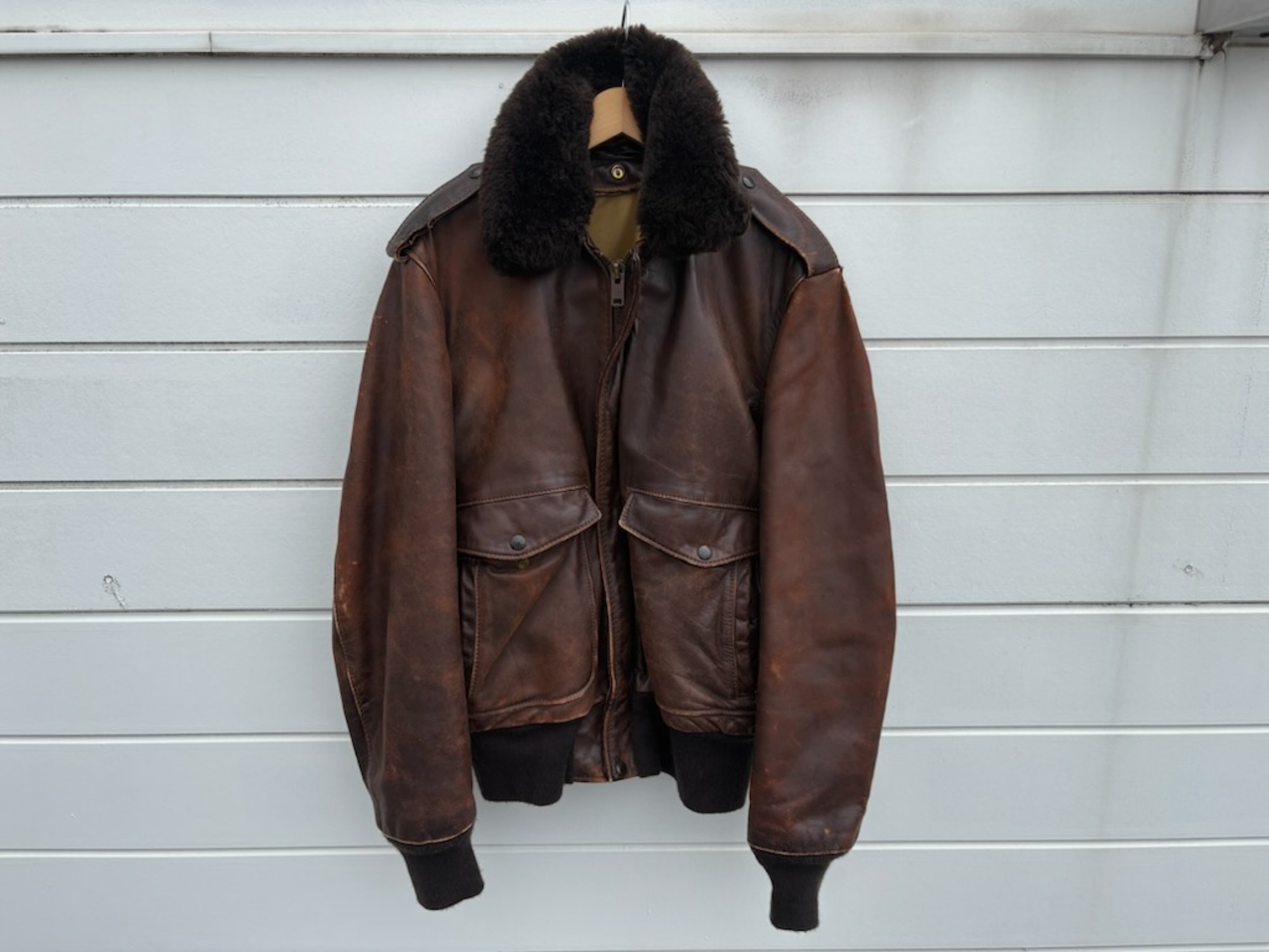 Schott/ショット】184SM A-2フライトジャケットが買取入荷いたし