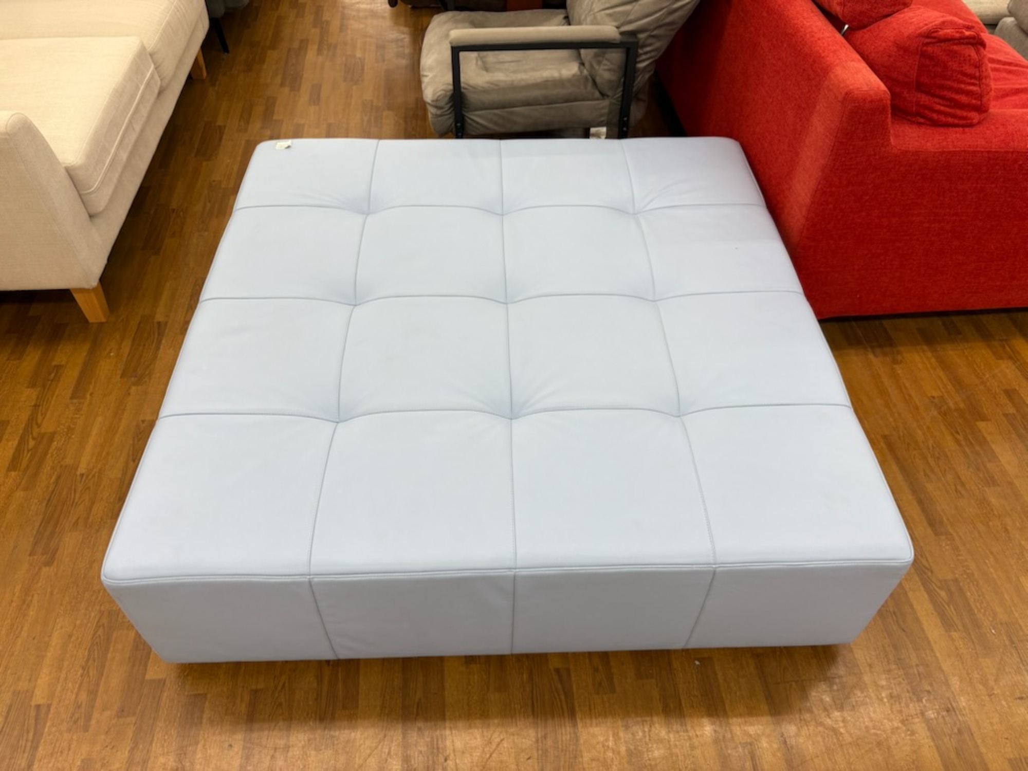 極上品ポルトローナフラウ□PUFF CUBOソファオットマン□カッシーナ