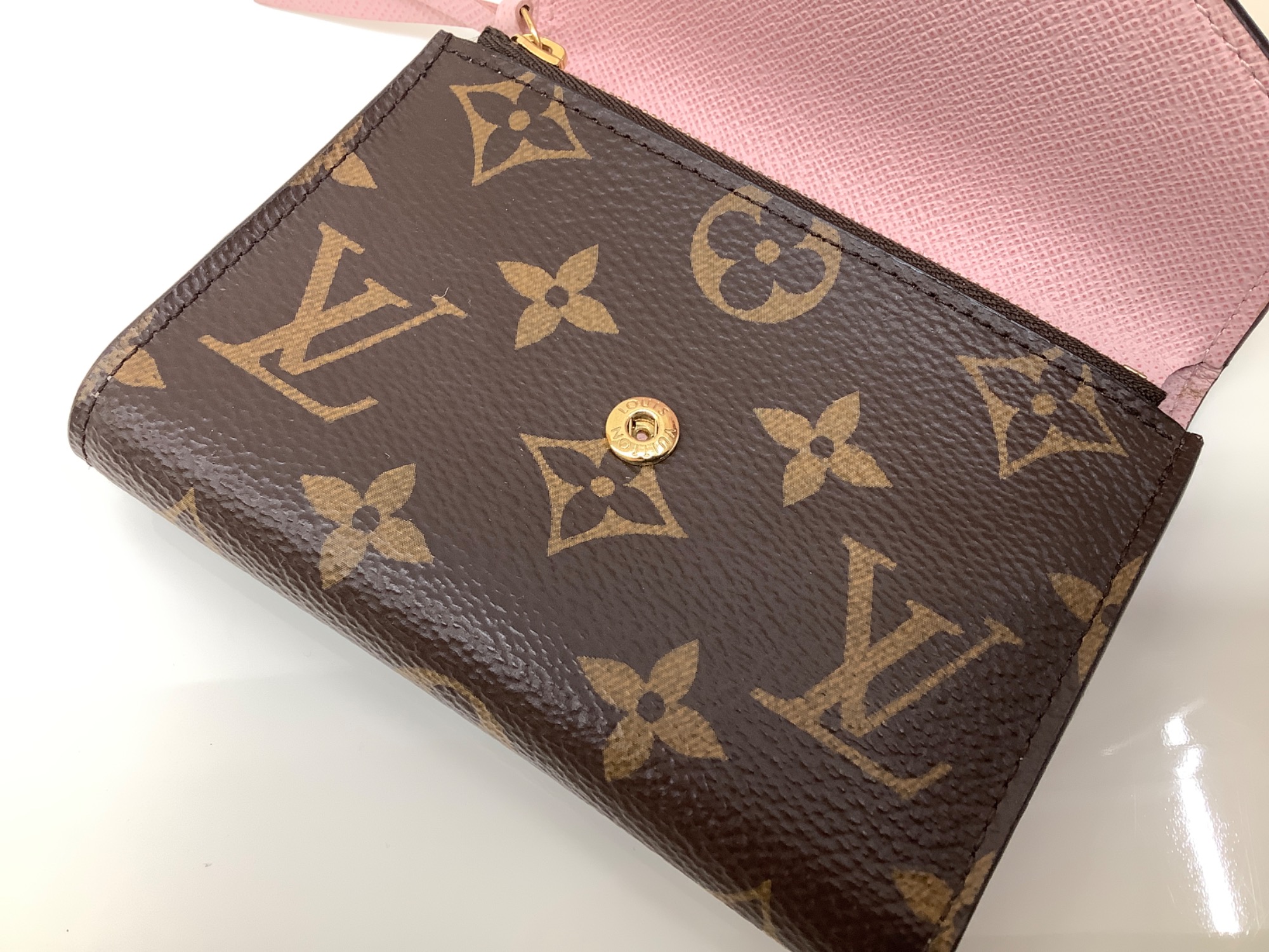 ルイヴィトン ポルトフォイユ トレゾール 財布 L字ファスナ ルイ