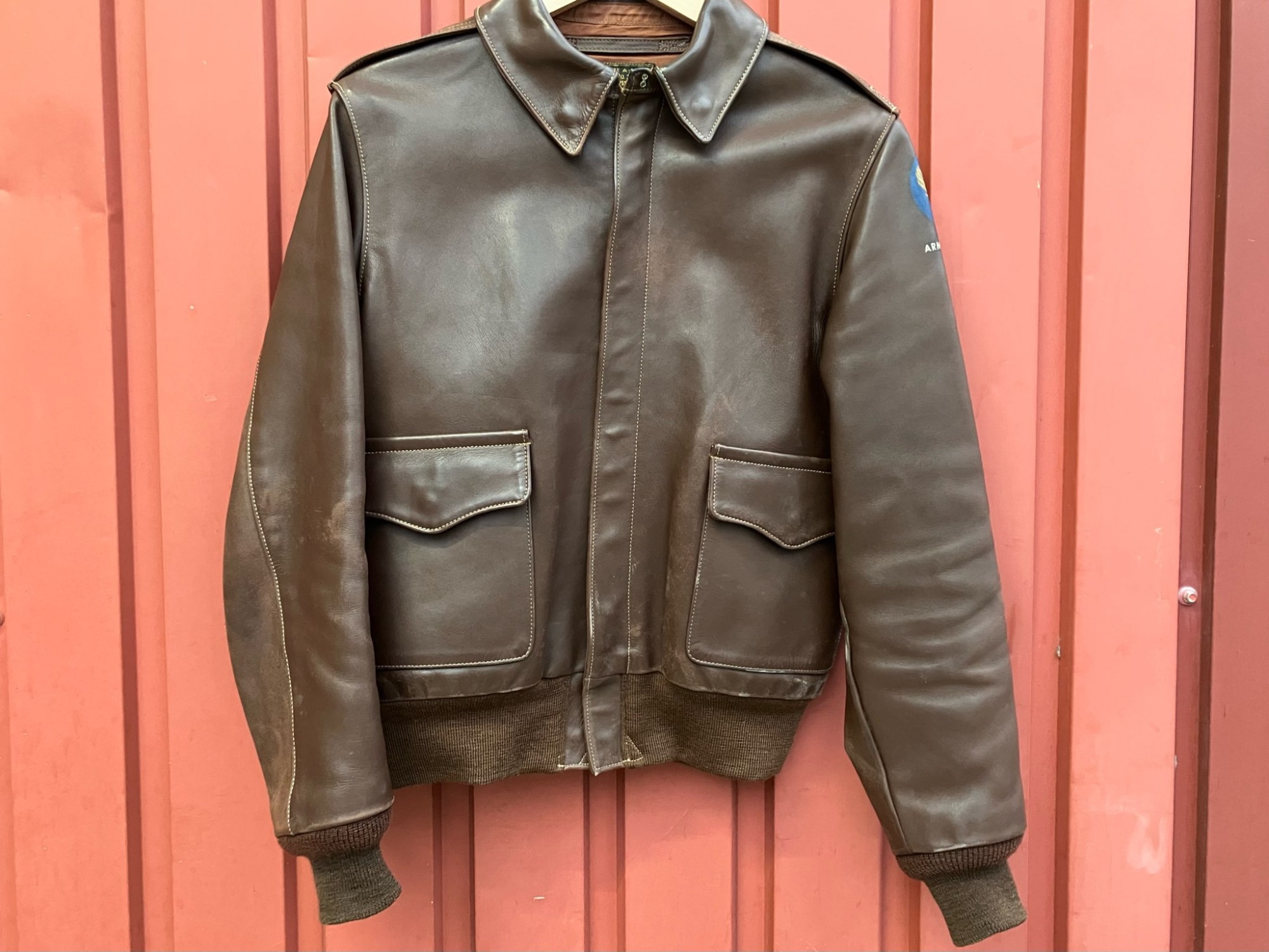 リアルマッコイズ A-2 ラフウェア社 実名復刻 リアルマッコイズ 旧マッコイ ラフウェア 実名復刻 A-2 カスタム