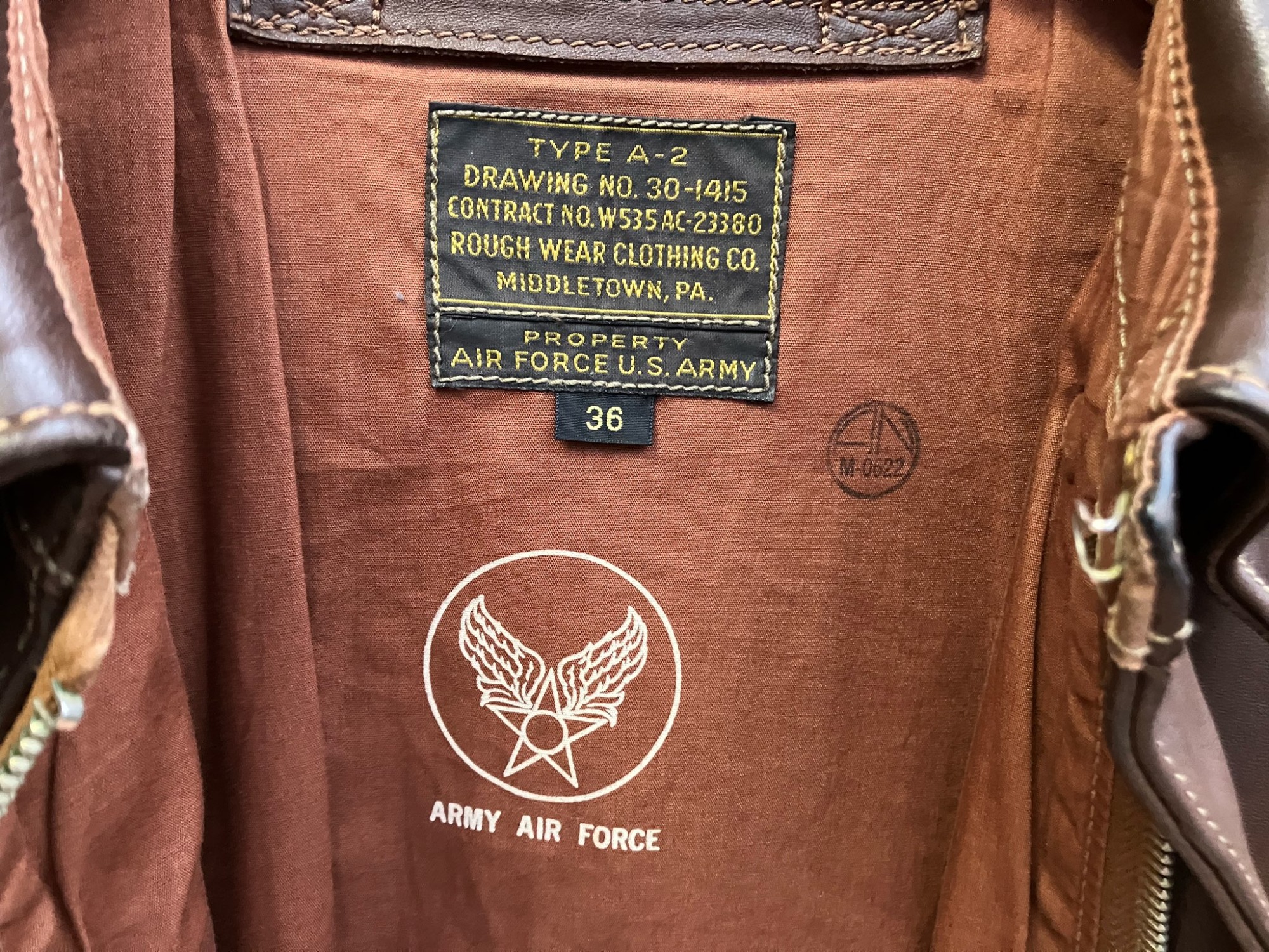 THE REAL McCOY'S/ザ・リアルマッコイズ】ラフウェア実名復刻 A