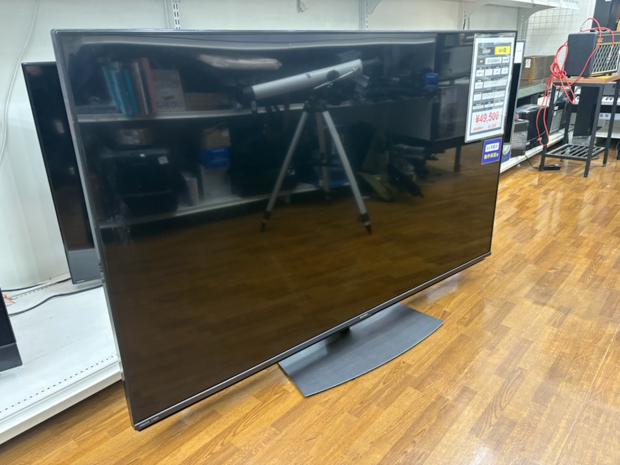 迫力の大画面！！】SHARP(シャープ)60インチ 4K液晶テレビ（4T-C60BH1