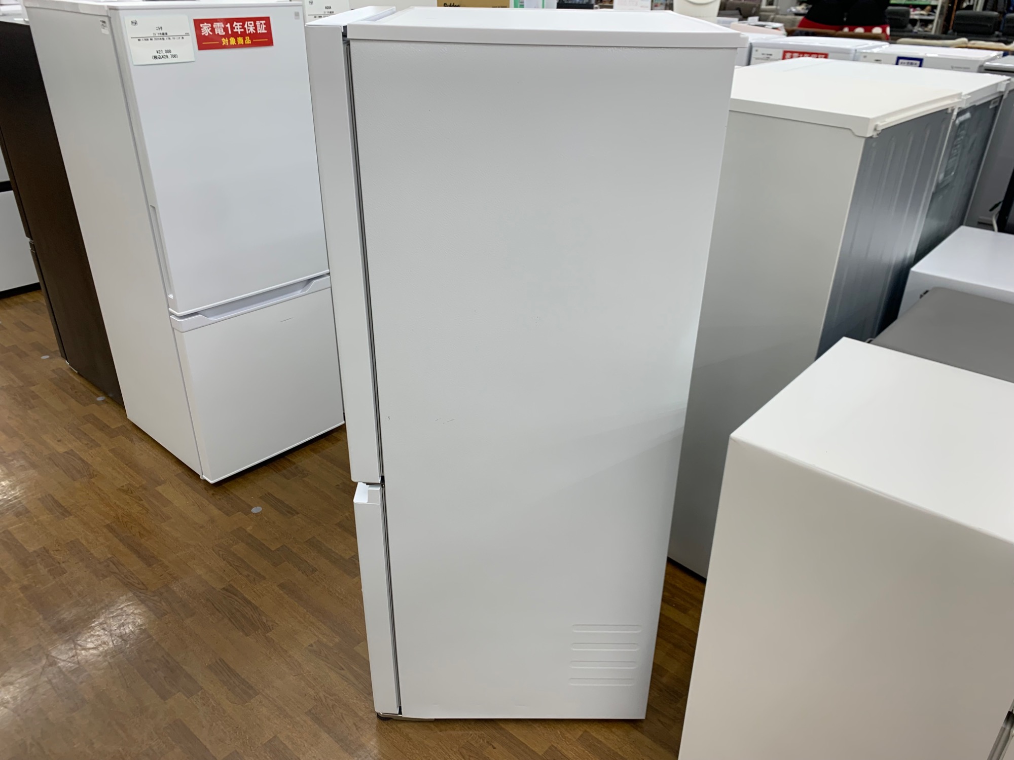 中古家電大量展示中!】2024年製2ドア冷蔵庫 AQUA (AQR-20P) 200Lのご