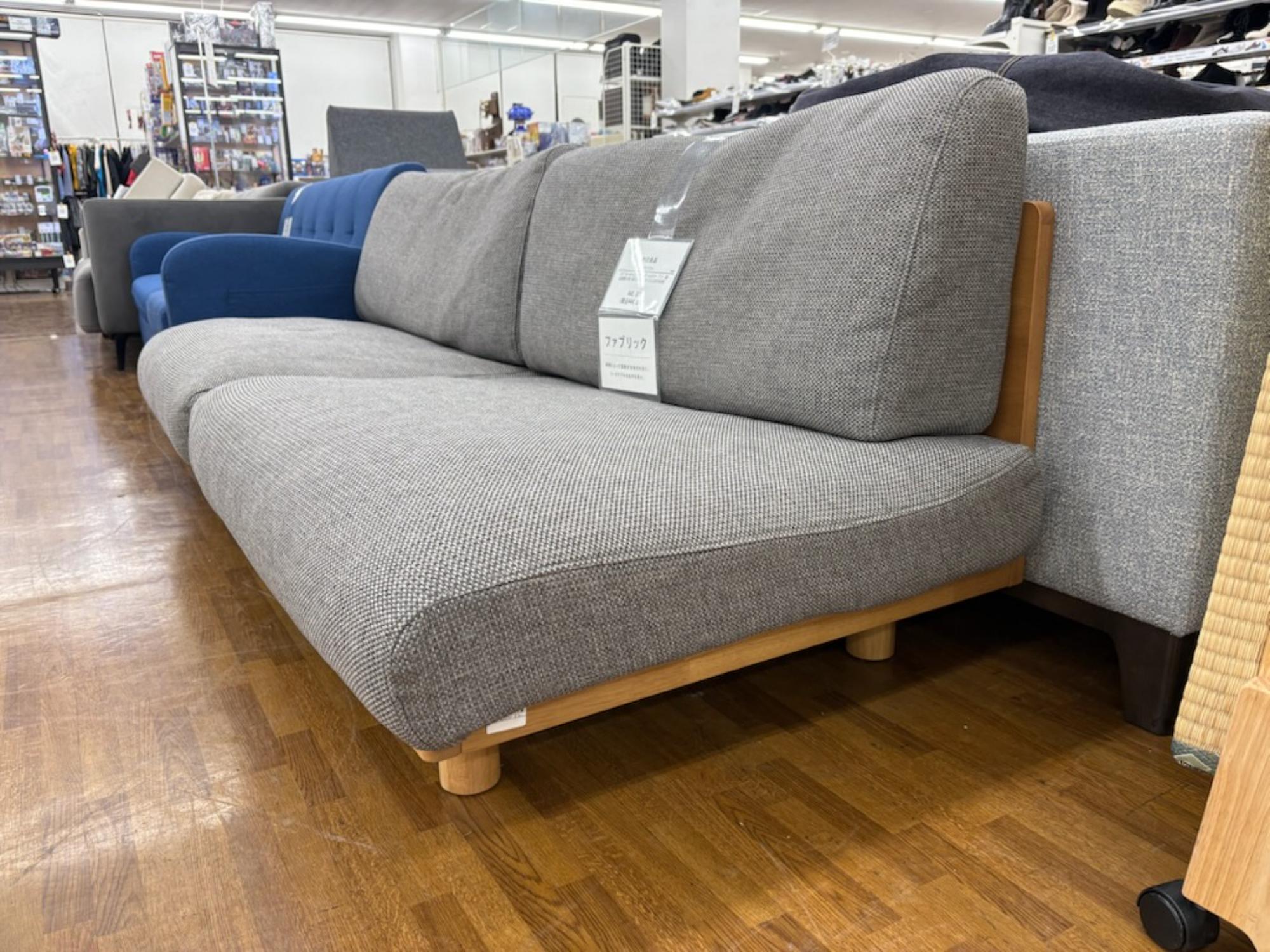 無印良品/ムジルシリョウヒン】ゆったり座れるアームレスソファ 3