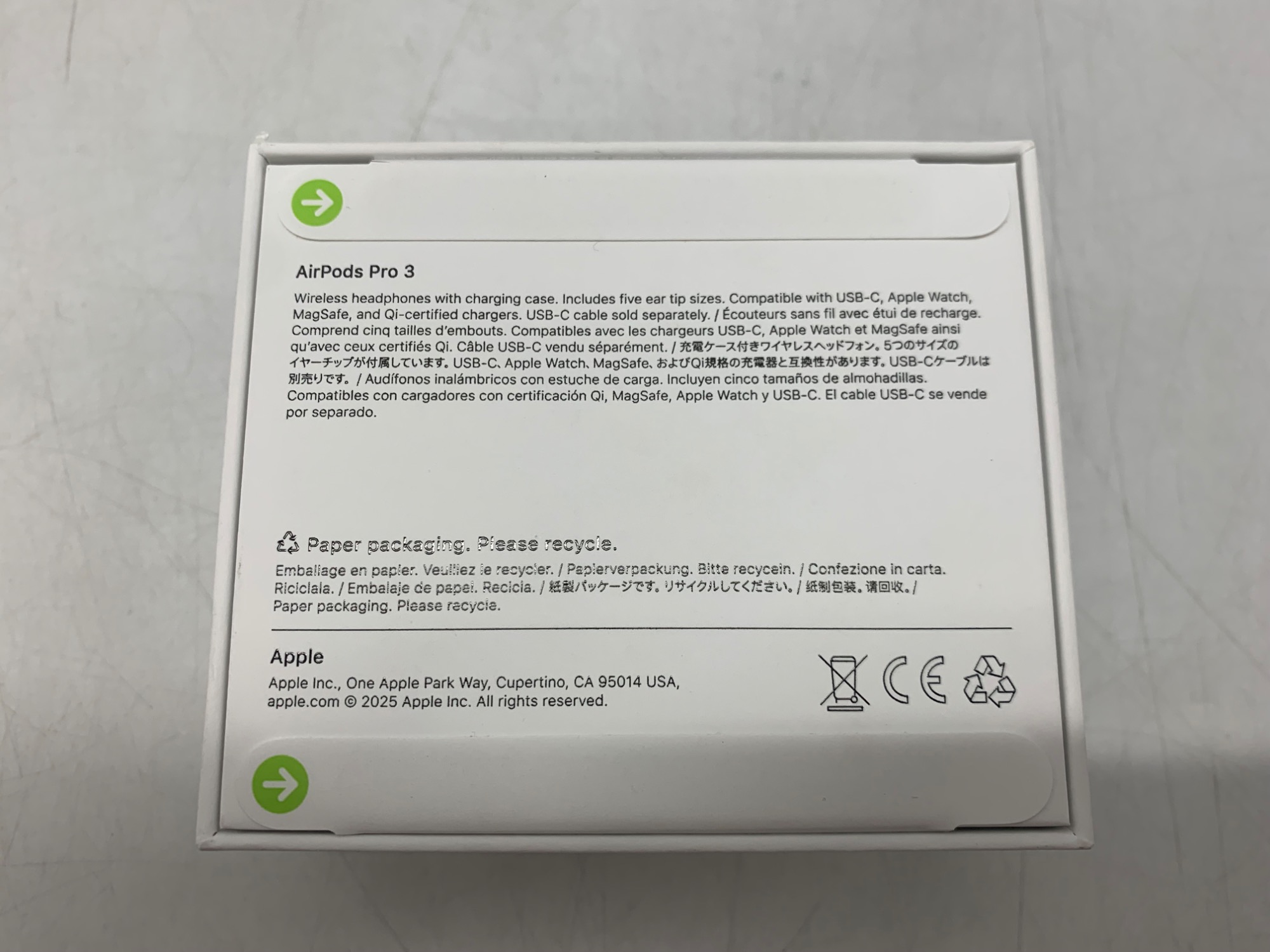 Apple/アップル） AirPods_Pro(MFHP4J/A )が買取入荷いたしました