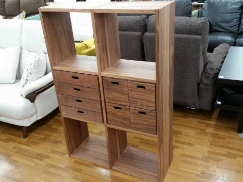 無印良品のシェルフ