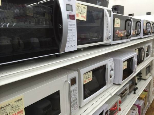 オーブンレンジの家電
