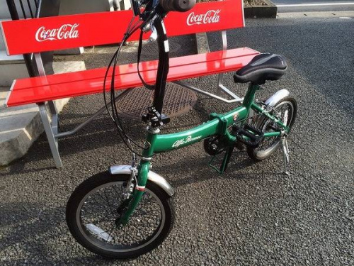 アウトドアの折りたたみ自転車