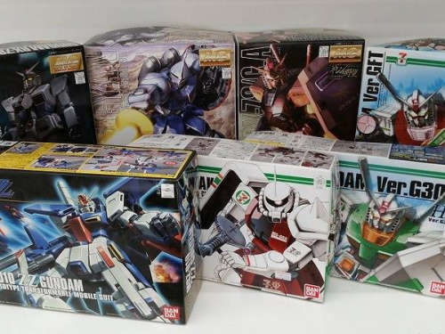 ガンダムのプラモデル