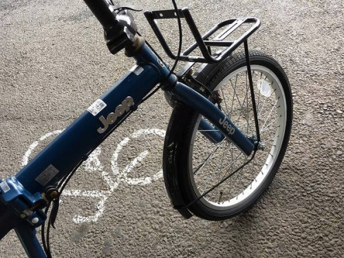 折り畳み自転車のJeep