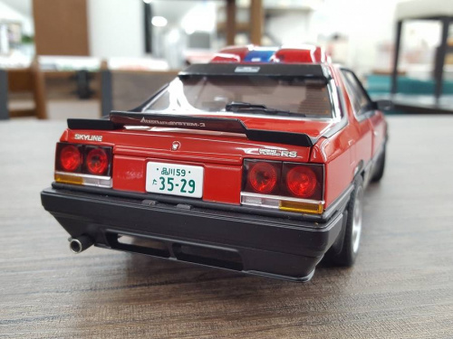 模型　日産スカイラインの西部警察　