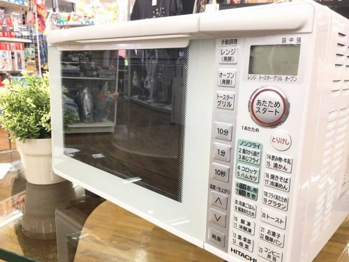 調理家電のレンジ