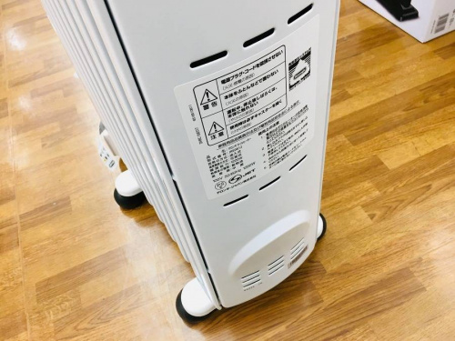 季節家電のオイルヒーター